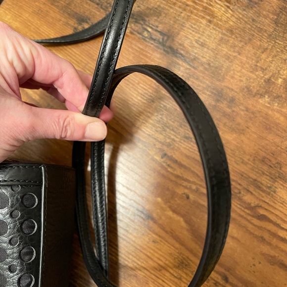 Cute small shoulder bag black leather Kate Spade Perfect condition - Picture 8 of 11